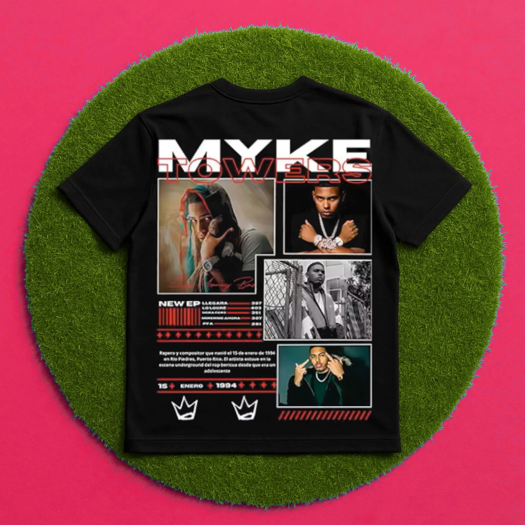 Camiseta Myke towers